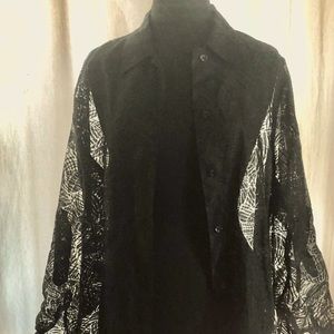 TanJay Sheer Jacket with Buttons